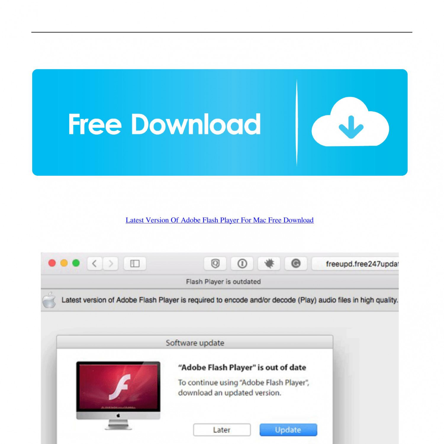 Download Latest Flash Version For Mac